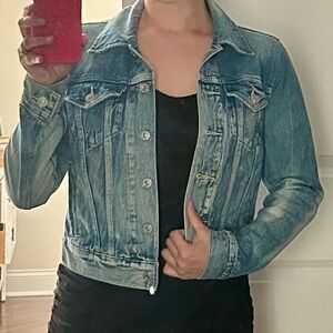 Levis denim jean jacket trucker Small PC- 70270-0073